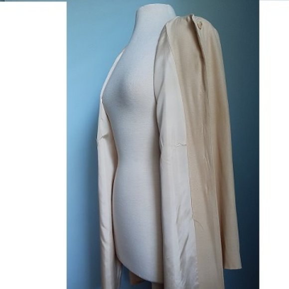 Vintage Lanz Originals of Salsburg Button-Down Tunic Pale Yellow Size 14 - Picture 9 of 10